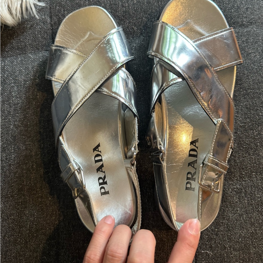 Authentic Prada sandals